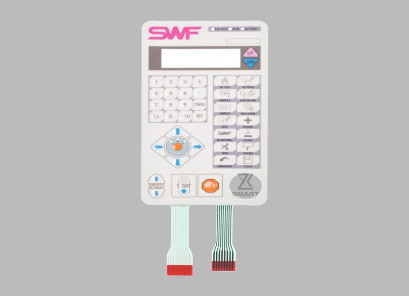 ESWF-GP-011823 Keypad vezérlőpanel billentyűzet membrán kapcsoló Általános SWF Sunstar hímzőgép pótalkatrészek