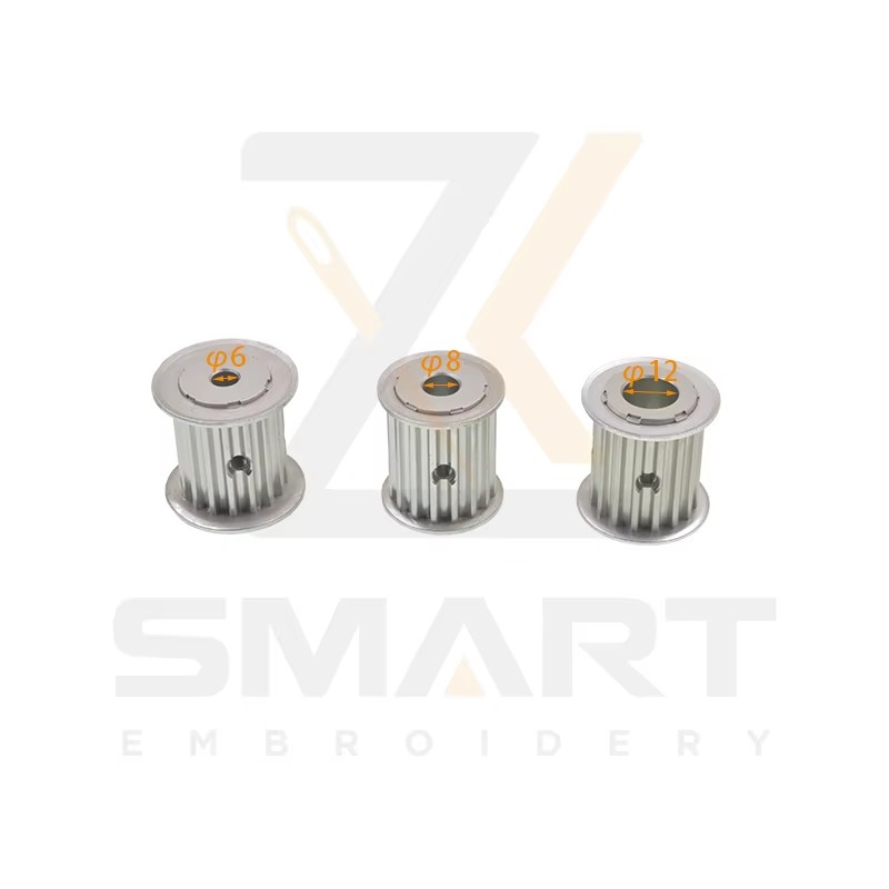 Tajima SWF Kínai Fűrészgép Alkatrészek Pulley S5M 16 Fog D05-S5M-D6-T16-W25-AF D05-S5M-D8-T16-W25-AF D05-S5M-D12-T16-W25