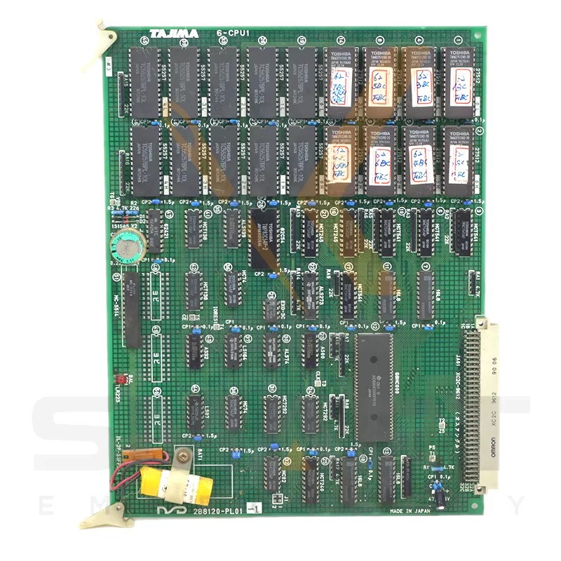 Használt Tajima Board 6-CPU1 Embroidery Machine Alkatrészek ETJ-6-CPU1