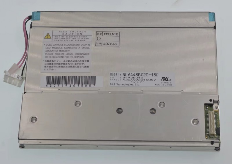 Tajima LCD kijelző 641200140000 X16-E[A] kijelző NL6448BC20-18D csavaros gép alkatrészek E10-NL6448BC20-18D