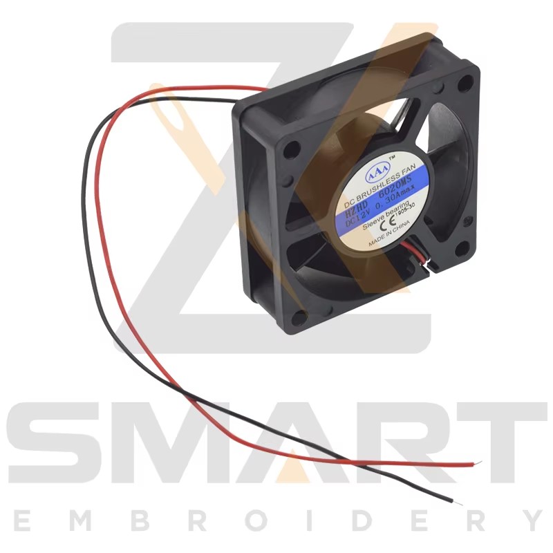 Hűtési szellőztető 60*60*20 12 Volt Tajima SWF kínai borotva gép alkatrészek EDH06-60*60*20-12V