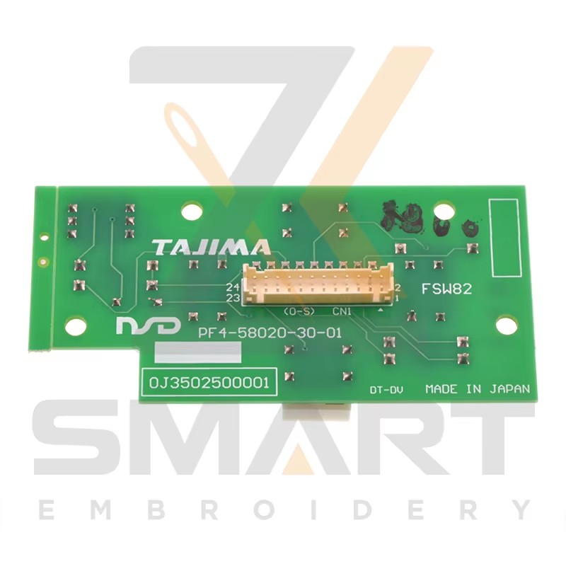 FSW 82 kártya 0J3502500000 0J3502500001 Tajima csavaros gépekhez ETJ-FSW82