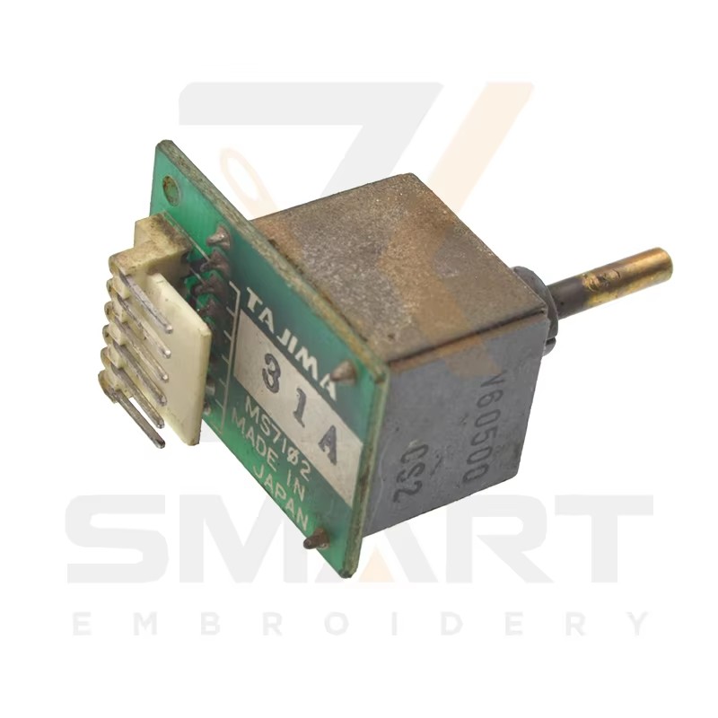 Használt Tajima Rotary Switch MS7102010000 BCM18V60500 TME, TMEF, TMEG, TMFD