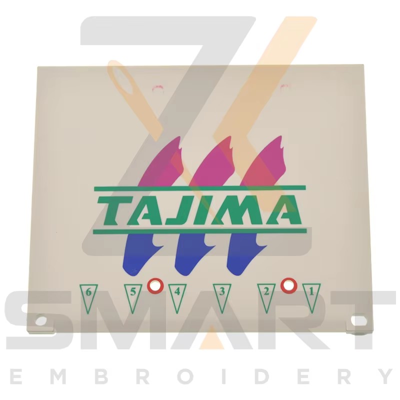 Személyi lemez fedél FN0622020600 6 színes Tajima burkoló gép alkatrészek T0302-TJ06