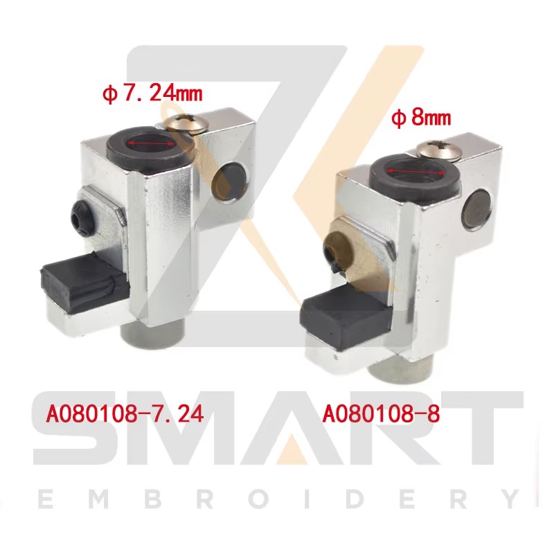 SWF Presser Foot Reciprocator Embroidery Machine alkatrészek 7.24MM és 8MM átmérőjű cső A080108-7.24 A080108-8