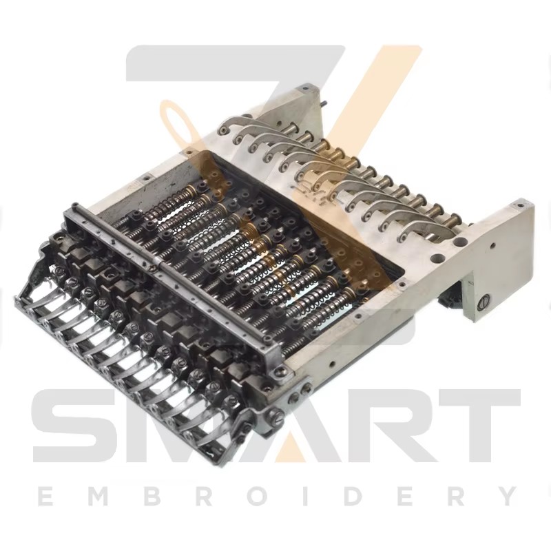 12 színű használt SWF Needle Bar Case Assy HB SA Series Embroidery Machine Parts N0101SWF1202