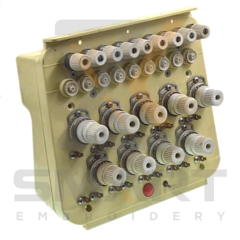 Használt 9 szín SWF feszültség alapegység ASSY kártyákkal belsejében embroidery gép alkatrészek T01SWF901-U