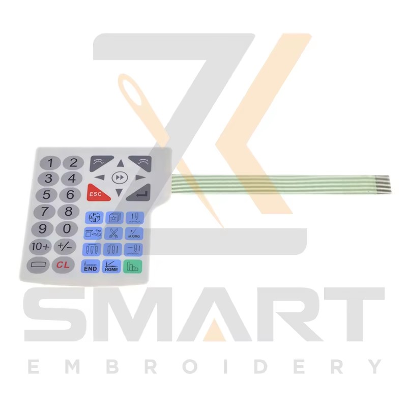 Ricoma Keypad 03150210ER E17-KP01 Kínai csiszoló gép alkatrészek