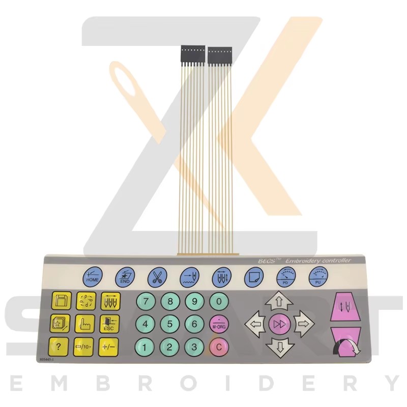 DAHAO billentyűzet 805445-1 Chinese Embroidery Machine Alkatrészek EDH050401-18