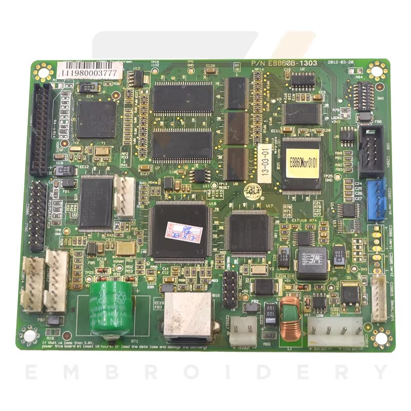 Használt DAHAO E8860 CPU anya lemez a kínai hímzőgéphez EDH0101-E8860-U