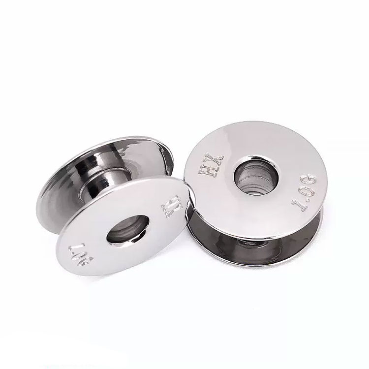 Fűrészgép rozsdamentes acél shuttle mag, szuper kemény, kopásálló, rozsdamentes, 1.0-szoros átmérőjű, 2.1cm rozsdamentes acél shuttle mag